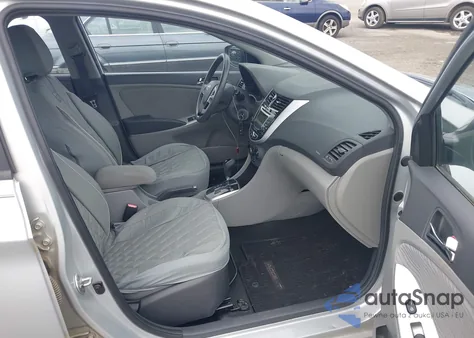 2013 Hyundai Accent Gls/Se from USA, damaged, VIN KMHCU4AEXDU451403